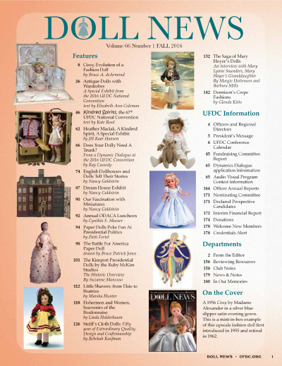 Fall 2016 Table of Contents