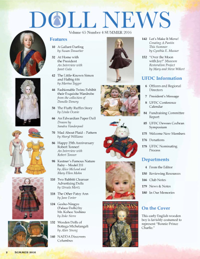 Summer 2016 Table of Contents